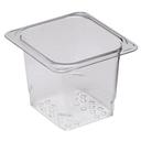 Clear Cambro Colander Only, 5 inch Deep -- 6 per case.