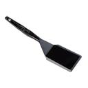 Cambro Black High Heat Camtensils Solid Spatula Turner, 14 1/8 x 3 1/2 inch -- 12 per case.