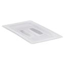 Translucent 1/3 Size 6 15/16 X 12 3/4 Cover W/Handle For Food Storage Pans -- 6 per case