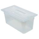 Translucent Cambro Notched Cover with Handle Only, 6 15/16 x 12 3/4 inch -- 6 per case.