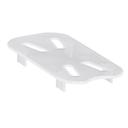 Cambro One Ninth Size Translucent Polypropylene Drain Shelf, 4 1/4 x 6 15/16 inch -- 6 per case.