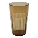 Cambro SAN Amber Newport Tumbler, 14 Ounce -- 36 per case.