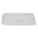 Translucent Cambro Square Seal Cover Only for 4 Quart Camwear Camsquares Container -- 6 per case