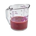 Cambro Camwear Polycarbonate Allergen‑Free Purple Measuring Cup, 1 Pint -- 12 per case.