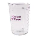 Cambro Camwear Polycarbonate Allergen‑Free Purple Measuring Cup, 4 Quart.