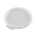 White 1 Qt Polypropylene Container Cover -- 12 Per Case