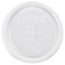 Translucent Disposable Lid Fits Dinex 6 Ounce Swirl Tumbler
