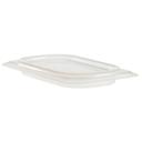 Cambro Ninth Size Translucent Seal Cover for Camwear Food Pan, 6 15/16 x 4 1/4 inch -- 6 per case.