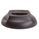 Cambro Harbor Collection Smoked Metal Insulated Dome Cover for 9 inch Plate -- 12 per case