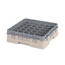 Cambro Camrack Polypropylene Beige Full Size 36 Compartment Glass Rack, 3 5/8 inch -- 5 per case.
