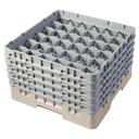 Cambro Camrack Polypropylene Beige Full Size 36 Compartment Glass Rack, 10 1/8 inch -- 2 per case.