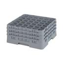 Soft Gray Cambro Grey 36-Compartment Camrack Only, 19 3/4 x 19 3/4 x 8 7/8 inch -- 3 per case