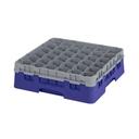 Cambro Camrack Polypropylene Navy Blue Full Size 36 Compartment Glass Rack, 4 1/2 inch -- 5 per case.