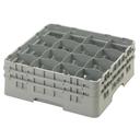 Soft Gray 16 Compartment Camrack Full Size For Stemware And Tumbler W/2 Extender, Gray -- 4 per case