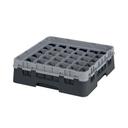 Cambro Camrack Polypropylene Black Full Size 36 Compartment Glass Rack, 3 5/8 inch -- 5 per case.