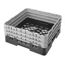 Cambro Camrack Polypropylene Black Full Size with 3 Extender Base Rack, 19 3/4 x 19 3/4 x 8 7/8 inch -- 3 per case.