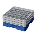 Cambro Camrack Polypropylene Blue Full Size 36 Compartment Glass Rack, 6 7/8 inch -- 3 per case.