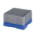 Cambro Camrack Polypropylene Blue Full Size 36 Compartment Glass Rack, 9 3/8 inch -- 2 per case.