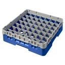 Cambro Camrack Polypropylene Blue Full Size 49 Compartment Glass Rack, 3 5/8 inch -- 5 per case.