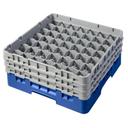 Cambro Camrack Polypropylene Blue Full Size 49 Compartment Glass Rack, 6 7/8 inch -- 3 per case.