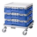 Cambro Camrack Polypropylene Blue Full Size with 1 Extender Base Rack, 19 3/4 x 9 7/8 x 5 5/8 inch -- 5 per case.