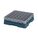 Cambro Camrack Polypropylene Teal Full Size 36 Compartment Glass Rack, 4 1/2 inch -- 5 per case.