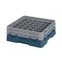 Cambro Camrack Polypropylene Teal Full Size 36 Compartment Glass Rack, 5 1/4 inch -- 4 per case.