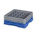Cambro Camrack Polypropylene Blue Full Size 20 Compartment Glass Rack, 5 1/4 inch -- 4 per case.