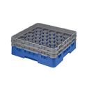 Cambro Camrack Polypropylene Blue Full Size 30 Compartment Glass Rack, 5 1/4 inch -- 4 per case.