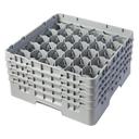 Cambro Camrack Polypropylene Soft Gray Full Size 30 Compartment Glass Rack, 8 1/2 inch -- 2 per case.