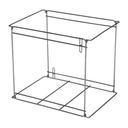 Cambro GoBag Clear Large Frame for Delivery Bag, 18 x 14 x 12 inch