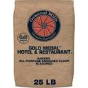 Gold Medal Hotel and Restaurant Bakers Bleached All Purpose Enriched Flour, 25 Pound