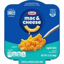 Kraft Original Spirals Macaroni and Cheese Easy Microwavable Big Bowl Dinner, 3.5 Ounce -- 6 per case
