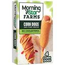 Morning Star Farms Meat Free Veggie Corn Dog, 10 Ounce -- 8 per case.