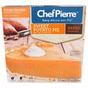 Sara Lee Chef Pierre Pre Baked Sweet Potato Open Face Specialty Pie, 10 inch -- 6 per case.