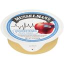 Musselmans Unsweetened Apple Sauce, 2 Ounce Cup -- 144 per case.