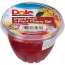 Dole Fruit Cup - Mixed Fruit in Black Cherry Gel, 7 Ounce -- 12 per case.