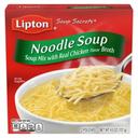 Lipton Savoury Soup Secrets Chicken Noodle Soup Mix - 4.5 oz. box, 24 per case