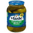 Vlasic Original Dill Wholes Pickles, 46 Ounce -- 6 per case.