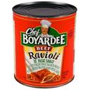 Chef Boyardee Beef Ravioli in Meat Sauce, 108 Ounce -- 6 per case