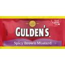 Guldens Spicy Brown Mustard, 0.32 Ounce Portion Control Packet -- 500 per case.