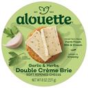 Garlic and Herbs Double Crème Brie Cheese