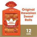 Kings Hawaiian Sweet Roll, 12 Ounce -- 12 per case.