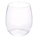 Clear Stemless Wine Glass