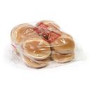 Rotellas Brioche Bun, 4 inch - 8 count per pack -- 6 packs per case.