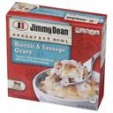 Jimmy Dean Biscuit and Sausage Gravy Breakfast Bowl, 9 Ounce -- 8 per case.
