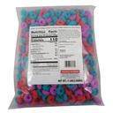 Sweets Cosmic Candy-Coated Gummy Rings - Bulk Bag