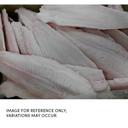 Frozen Seafood 5/7 Ounce Skinless Boneless Swai Fillet, 15 Pound.