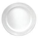 6.25 inch Cream White China Plate