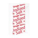 Single Serv Flat Salt Packet, 0.75 Gram -- 3000 per case.